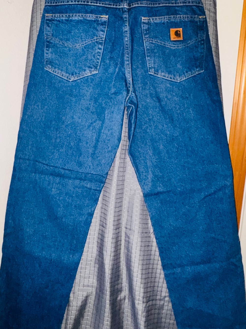 Carhartt Men’s Dark Blue Straight-Leg Jeans - Picture 3 of 3